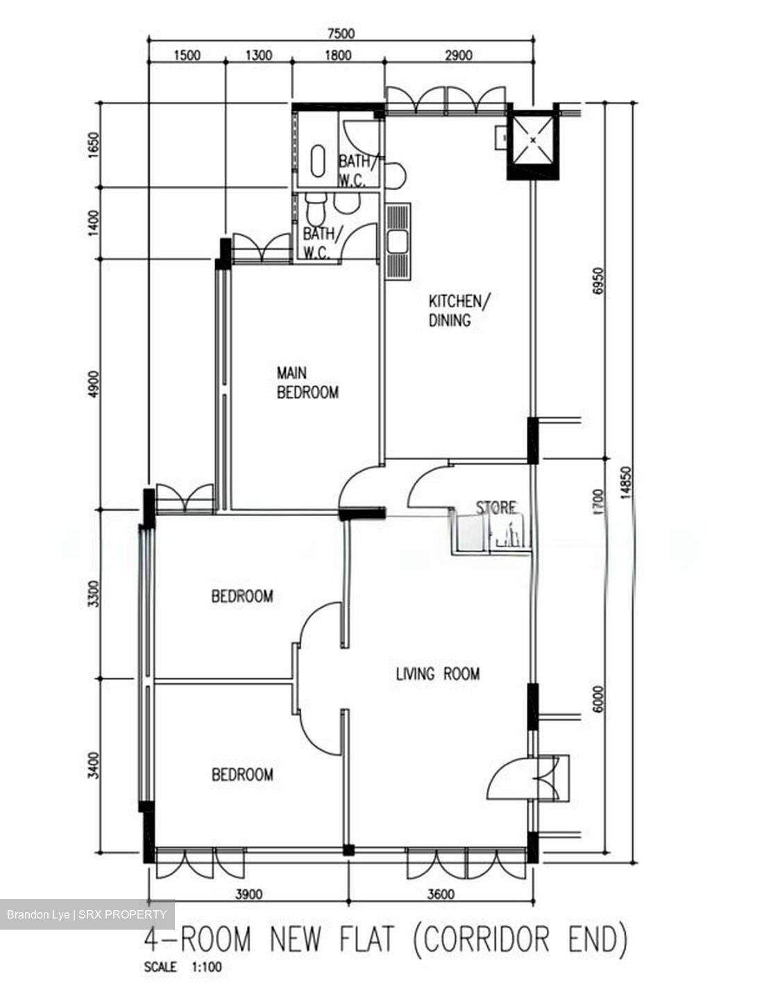 Blk 225 Ang Mo Kio Avenue 1 (Ang Mo Kio), HDB 4 Rooms #509179471